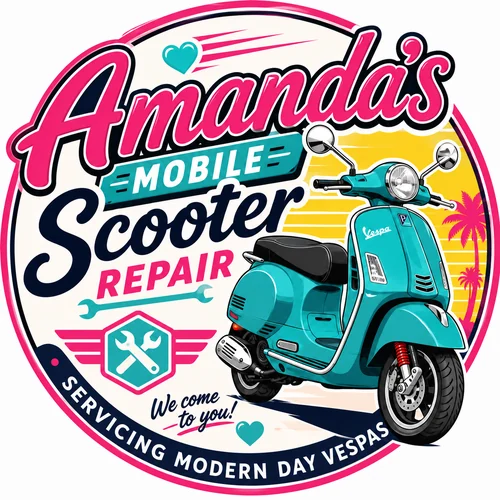 Amanda's Scooter Service logo